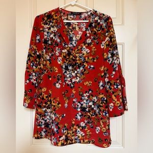 Lafayette 148 New York Silk Blouse Top